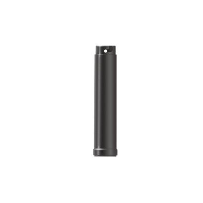 AEG AATTCBET 18V compact blower extension tube in black, 237mm snap-on nozzle attachment