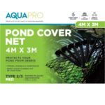 Aquapro 4x3m Pond Cover Net | Leaf & Debris Protection with Fixing Pegs - Image 2