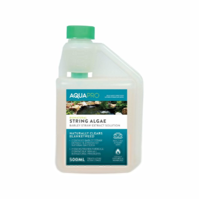 Aquapro 500ml Bionatural String Algae Barley Straw Solution | Treats 12500 Litres Aquapro 500ml Bionatural String Algae Barley Straw Solution | Treats 12500 Litres