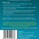 Aquapro 500ml Bionatural String Algae Barley Straw Solution | Treats 12500 Litres - Image 2