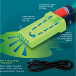 Aquapro Little Pond Sucker & 3m Ribbed Hose | Pond Sludge & Debris Cleaner - Image 2