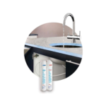 Aquaport Chrome Curved 3 Way Filtered Water Mixer | Twin Stage Filtration Complete Kitchen Kit Australia - Image 2