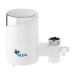 Aquaport White On Tap Water Filter Kit with Male and Female Thread Adapters for Instant Filtered Water on Existing Kitchen Taps