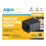 Aquapro AP200LV Low Voltage Tabletop Feature Pump | Safe & Compact Indoor Pump - Image 2