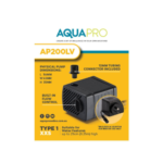 Aquapro AP200LV Low Voltage Tabletop Feature Pump | Safe & Compact Indoor Pump - Image 5