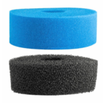 Aquapro AP5000UV Series I replacement filter sponges 2 pack blue and black