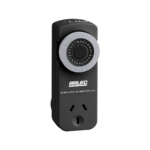 Arlec Black Compact 24 Hour Timer 48 ON OFF Settings 30 Minute Increments Suits Pool Pumps Security Lighting PC726BK