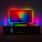 Arlec RGB Desk Lights Twin Pack ALP220 USB Sound Sync LED - Image 2