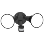 Arlec Twin Head Hardwired LED Floodlight with PIR Sensor | 1900 Lumen Security Light Australia - Image 3