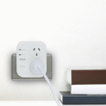 Arlec Vertical Surge Protected Double Adaptor – 1800J Surge Protection, 2 Outlets, Compact Design - Image 3