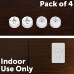 Arlec Wall Fan Controller Replacement Knob – 4 Pack, Suits 7140 & 7141 CSF Wallplates - Image 2