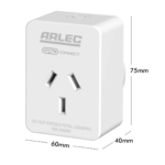 Arlec Grid Connect Smart Plug In Socket With Energy Meter – Wi-Fi, Google Assistant & Alexa Compatible - Image 5