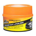 Armor All 250g Cream Cut Car Polish carnauba wax tin with applicator pad restore paint shine Australia