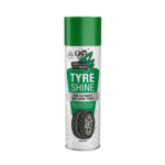 Bar’s Bugs 350g tyre shine spray for deep black glossy tyre finish Australia