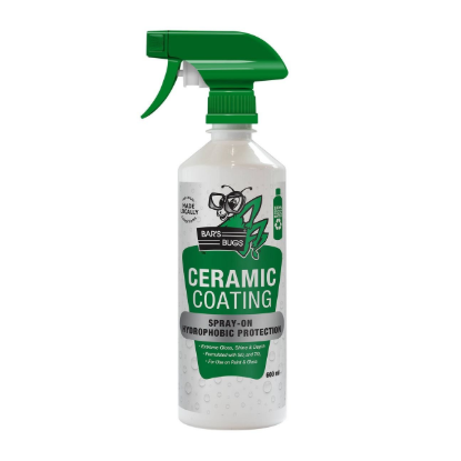 Bar’s Bugs 600ml Ceramic Spray coating for hydrophobic car paint protection in Australia