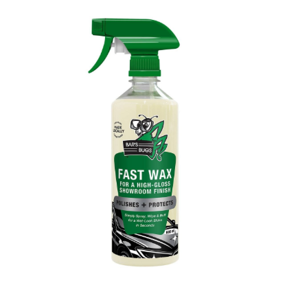 Bar's Bugs Fast Wax BBFW600 600ml cream spray-on liquid wax for automotive paint protection and instant gloss