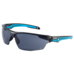 Bollé Tryon Safety Glasses TRYONN20A black blue frame smoke lens PLATINUM anti-fog AS NZS 1337.1 certified Australia