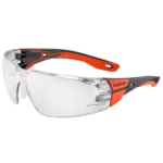 Bollé RUSH+ 2.0 clear safety glasses with anti-fog anti-scratch lens Australia