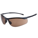 Bollé Contour Safety Glasses 1615505 grey black half frame brown PLATINUM lens TIPGRIP temples AS NZS 1337.1 certified 21g Australia