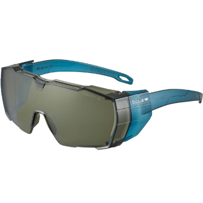 Bollé Swift OTG Safety Glasses SWIOTN20A smoke lens PLATINUM Lite anti-fog fits over prescription glasses 33% recycled polycarbonate Australia