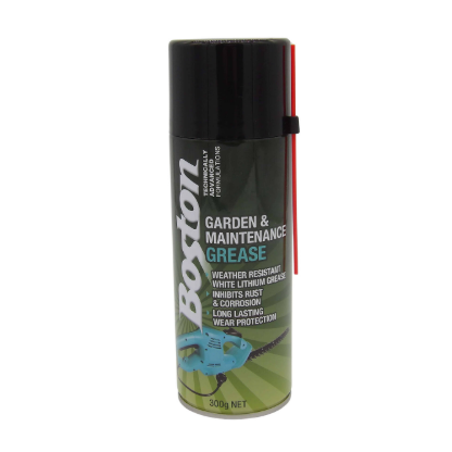 Boston Garden Maintenance White Lithium Grease Spray 300g Aerosol Can Model 78654 rust protection Australia