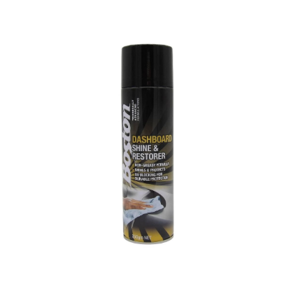 Boston 350g dashboard shine and restorer aerosol for restoring car interior plastic vinyl and chrome surfaces