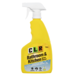 CLR 750ml Bathroom Kitchen Cleaner foaming antibacterial spray limescale calcium soap scum remover