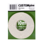 CUSTOMpine 44830 white preglued melamine edgetape 21mm x 10m iron on edging