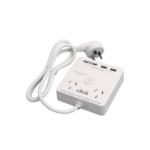 Click 2 Outlet Power Board with USB Charger CPB2U | Surge Protected - Image 2