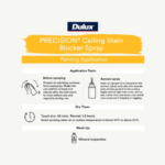 Dulux PRECISION Ceiling Stain Blocker Spray 350g 1370246 - Image 5