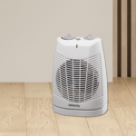 Euromatic 2400W Upright Fan Heater With Oscillation – 2 Heat Settings, Adjustable Thermostat, Overheat & Tip-Over Protection - Image 4