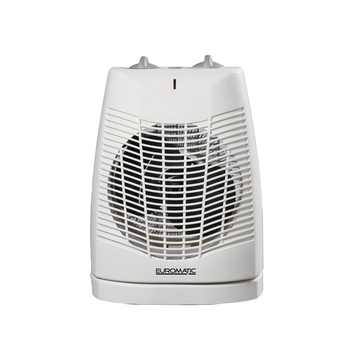 Euromatic 2400W Upright Fan Heater With Oscillation Euromatic 2400W Upright Fan Heater Oscillation 2 Heat Settings Adjustable Thermostat Overheat Tip-Over Protection EUR-FH24MO