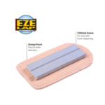 Eze-Lap 25x75mm Diamond Plate Sharpener 600 Grit & Leather Pouch | Australia - Image 2