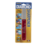 EZE-LAP Diamond Fine 600 Grit Hone Sharpener Model LF red plastic handle USA made Australia 5766728