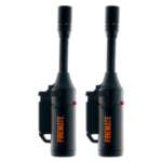 Firemate Flexi Mini Torch Lighter 2-Pack model 24109 — refillable, wind-resistant with flexible neck and safety lock