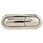 Fluidmaster 100x30mm chrome dual flush cistern button Australia