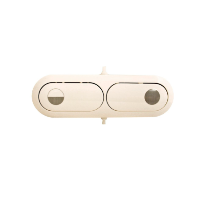 Fluidmaster 124x30mm white dual flush cistern button Australia