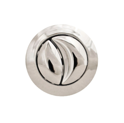 Fluidmaster 38mm chrome dual flush cistern button Australia