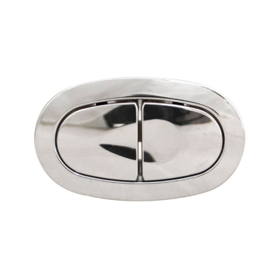 Fluidmaster 72x38mm chrome dual flush cistern button Australia