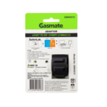 Gasmate LCC27 Gas Adaptor Dual Outlet | 3/8 BSPP LH Splitter Fitting - Image 2
