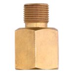 Gasmate brass gas fitting adaptor 1/4 BSP to 3/8 BSP for BBQ gas connection
