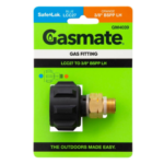 Gasmate Gas Fitting LCC27 to 3/8 BSPP LH | Camping Stove Adaptor - Image 2