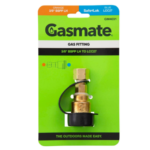 Gasmate Tap Adaptor LCC27 Gas Fitting | 3/8 BSPP LH Brass Connector - Image 4