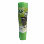 Glitz Green 120L Compostable Wheelie Bin Liner 10 Pack 147x110cm 100% Compostable Strong Leak Resistant for Wheelie Bins