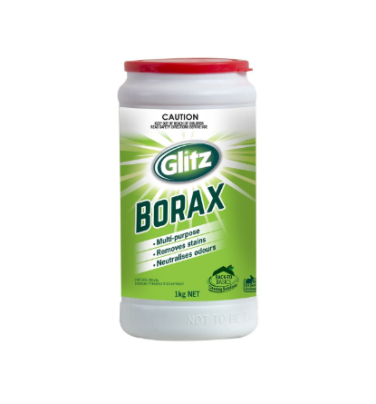 Glitz 1kg Borax Multi-Purpose Cleaner | Natural Mineral Stain Remover & Deodoriser Australia Glitz 1kg Borax Multi-Purpose Cleaner | Natural Mineral Stain Remover & Deodoriser Australia