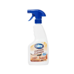 Glitz 500ml White HDPE Leather Cleaner Spray Bottle 4-in-1 Cleans Strengthens Waterproofs and Polishes Leather