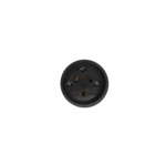 HPM 10A Black Rewirable Rubber Socket Heavy Duty Australia - Image 2