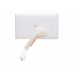 HPM 10A ceiling cord pull switch white ABS lighting control ceiling switch Australia