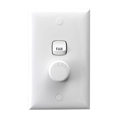 HPM 300VA fan controller white wall switch for ceiling fan speed control indoor Australia