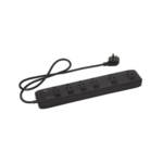 HPM 6 Outlet Switched Surge Powerboard 175J Black Australia - Image 2